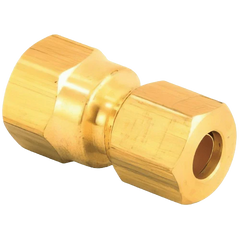 BrassCraft 66-6-6X 3/8 in. OD Tube x FIP Brass Adapter