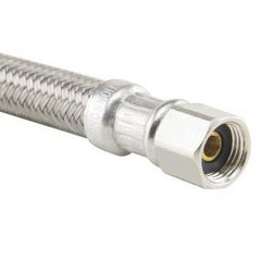 BrassCraft B0-12IMF Speedi Plumb PLUS 1/4 x 12 in. Braided PVC Ice Maker Flexible Water Connector