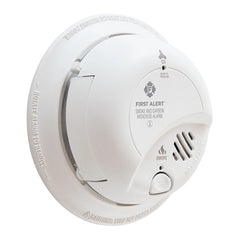 BRK 9120B Smoke Alarm 120V AC 60Hz Wire-In Smoke Alarm 9V Battery Backup