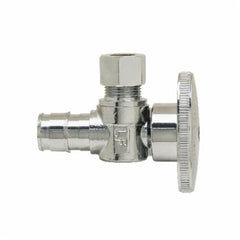 BrassCraft PLB107XP PlumbShop 1/2 x 3/8 in. Barbed x OD Compression Angle Supply Stop Valve