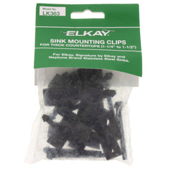 Elkay LK363 Sink Lug & Screw Set (Long) In Stainless Steel