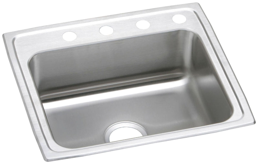 Elkay PSR22193 Celebrity Stainless Steel 22 x 19-1/2 x 7-1/8 3-Hole Single Bowl Drop-In Sink