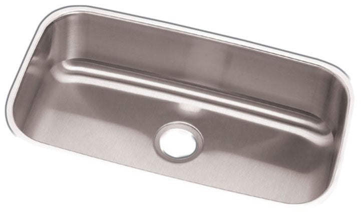 Elkay DCFU2816 Kitchen Sink 18 Gauge 28 in L x 15-3/4 in W x 8 in D Bowl