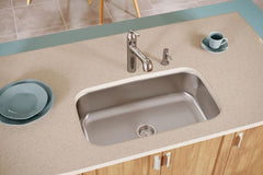 Elkay DCFU2816 Kitchen Sink 18 Gauge 28 in L x 15-3/4 in W x 8 in D Bowl