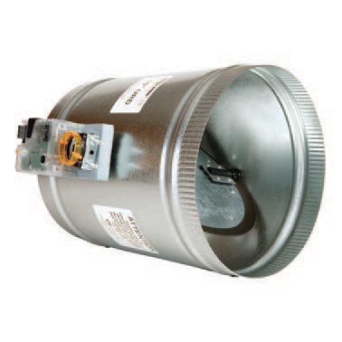 EWC Controls 18URD Ultra-Zone Motorized Damper 18 in Damper 24 VAC