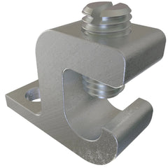 ILSCO GBL-4 Aluminum Lay-in Ground Lug, Dual Rated, Conductor Range 4-14, Tin Plated, UL