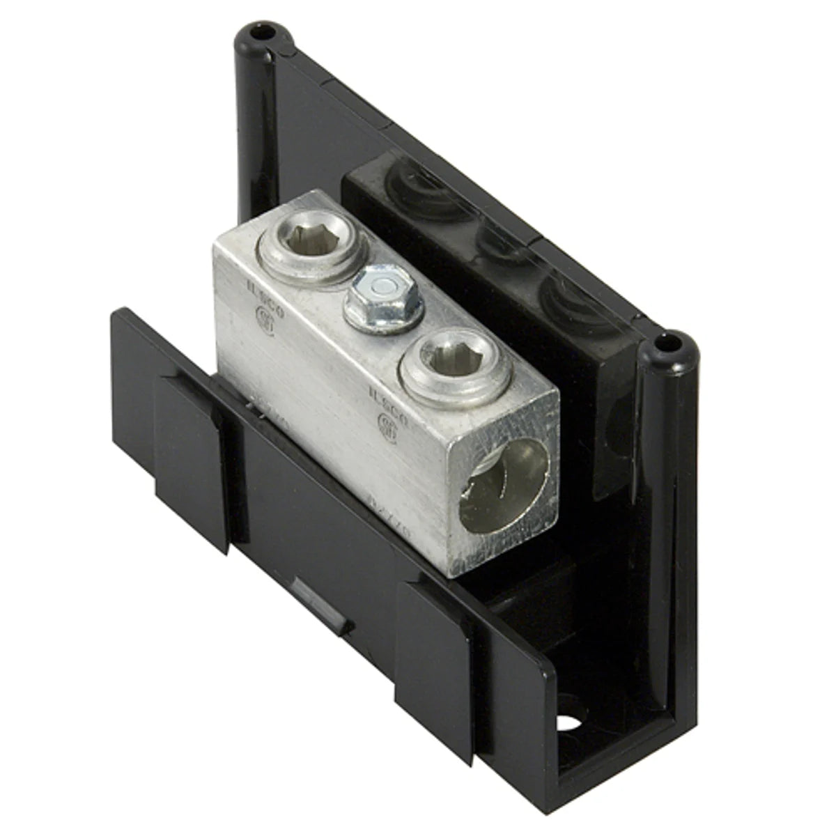 ILSCO PDA-11-2/0-1 Power Distribution Block, Modular Design, Dual Rated, Line Conductor Range 2/0-14, Load Range 2/0-14