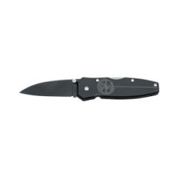 Klein 44001-BLK Black Lightweight Lockback Knife 2-1/2 inch