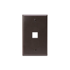 Leviton 41080-1BP QuickPort 1-Socket Faceplate