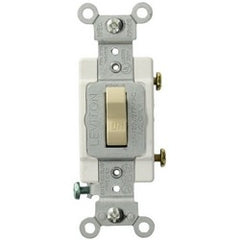 Leviton 5501-LHI Toggle Switch 15 Amp 120 Volt Lighted Handle Single-Pole