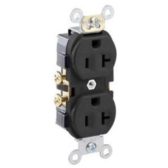 Leviton CR20-E 20 Amp 125 Volt Duplex Receptacle NEMA 5-20R