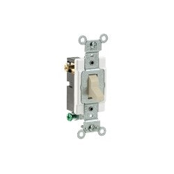 Leviton CS320-2I 20 Amp 120/277 Volt Toggle 3-Way AC Quiet Switch Commercial Spec Grade