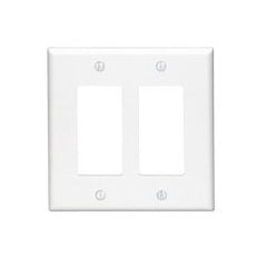 Leviton PJ262-I 2-Gang Decora GFCI Wallplate Midway Size Replacement MPN