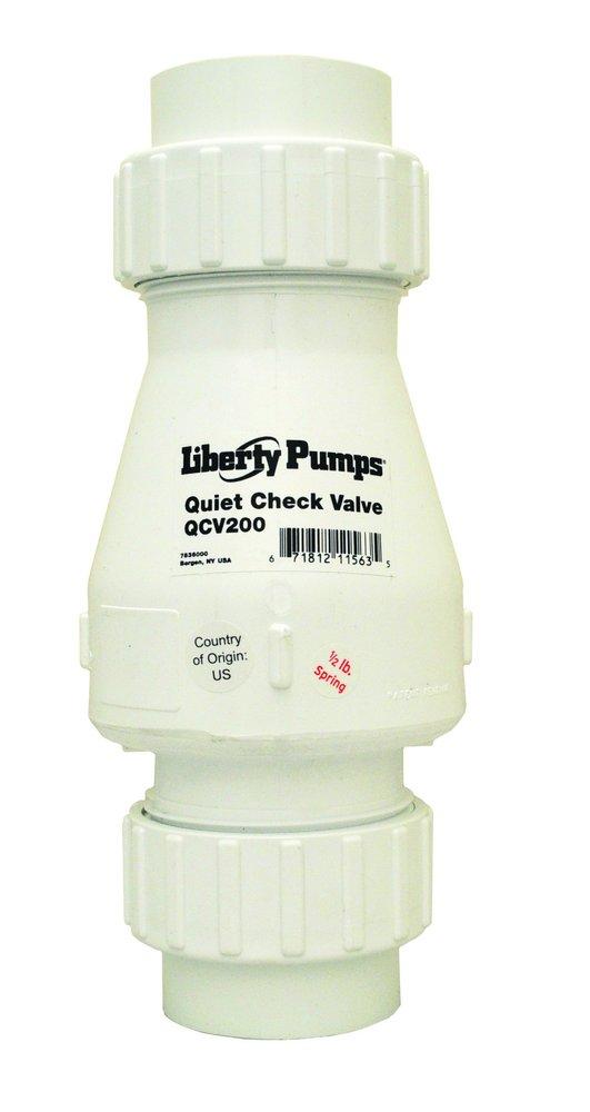 Liberty Pumps QCV200 2 in. 2.5 lbs Spring Check Valve