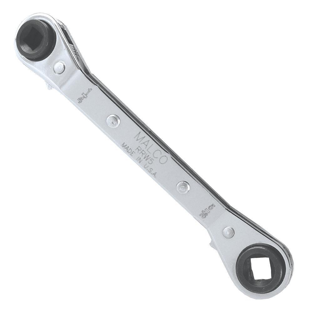 Malco RRW5 Offset Ratchet Wrench 3/16 to 3/8 in Ratcheting Wrench