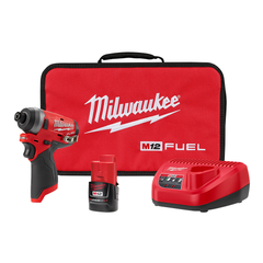 Milwaukee 2553-21 1/4 Hex Impact Driver 12 V (Kit)