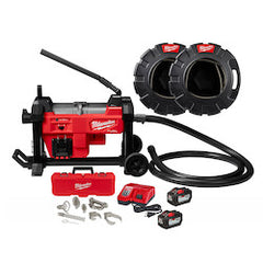 Milwaukee 2871A-22 M18 Fuel Sewer Sectional Machine with Cable Drive with 1-1/4 in Cable Kit