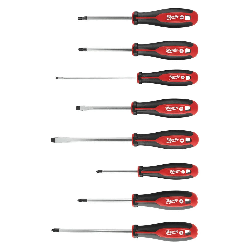 Milwaukee 48-22-2708 Screwdriver Kit with ECX 8 Pieces Steel