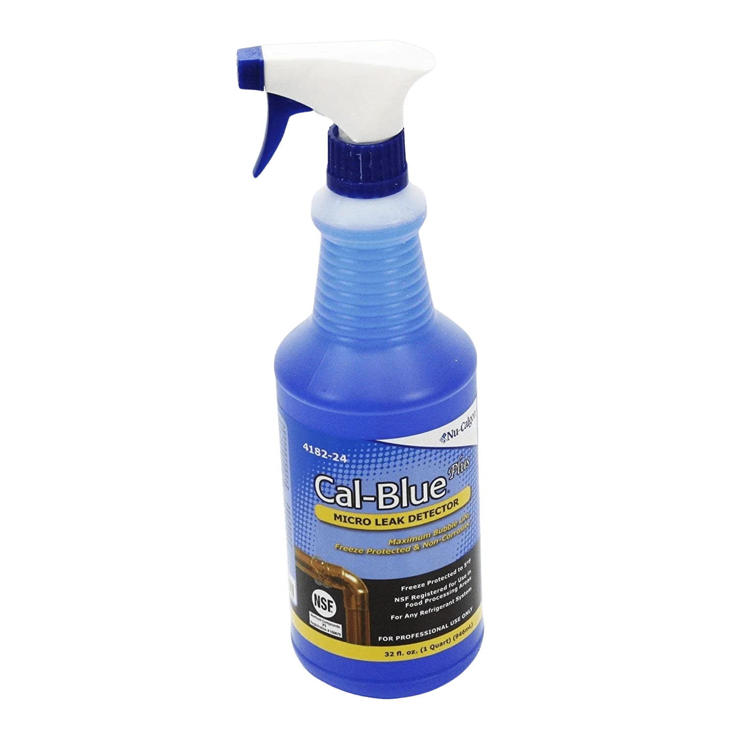 Nu-Calgon 4182-24 Cal-Blue Plus 1 qt Leak Detector Formulation