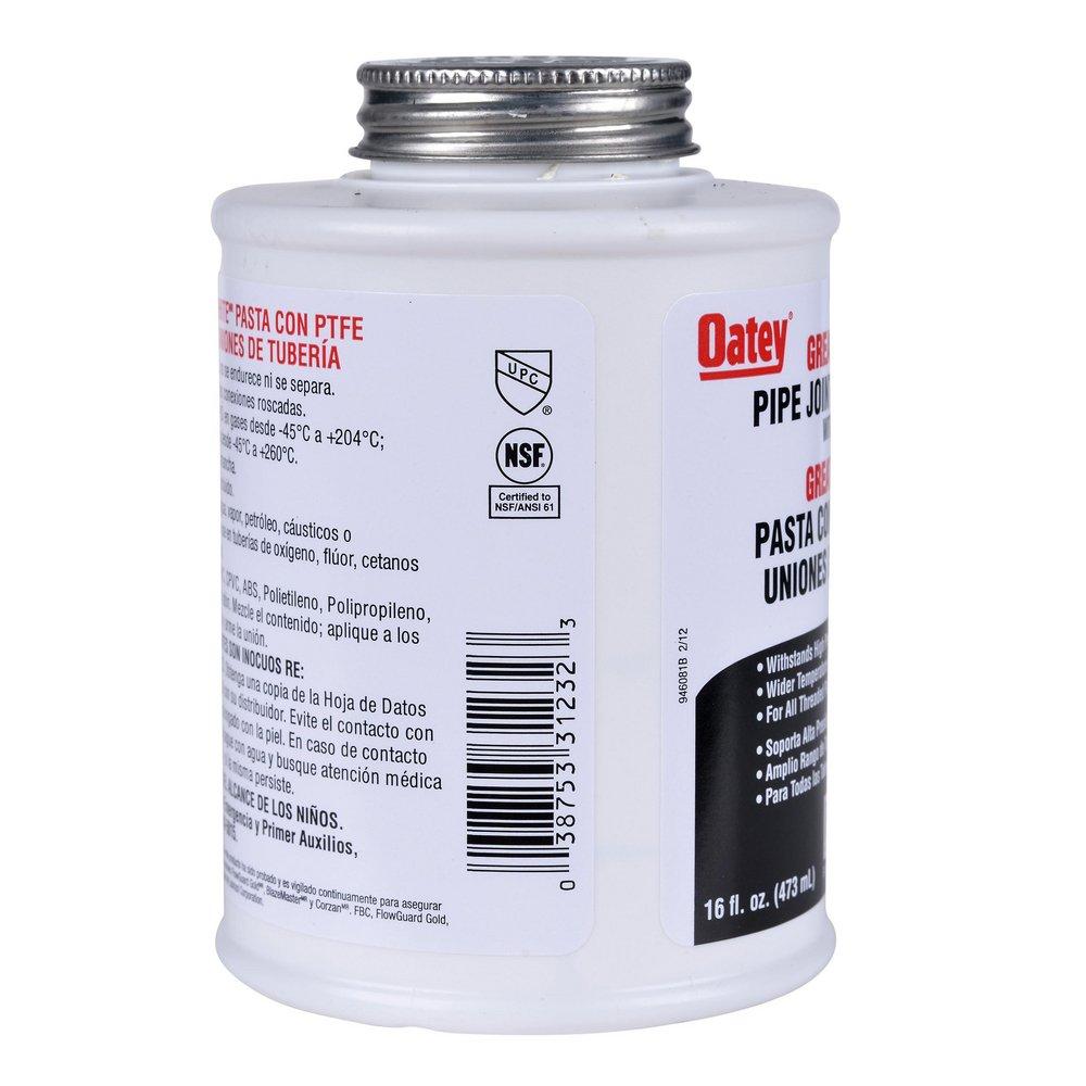 Oatey 31232 Great White 16 oz White Pipe Joint Compound