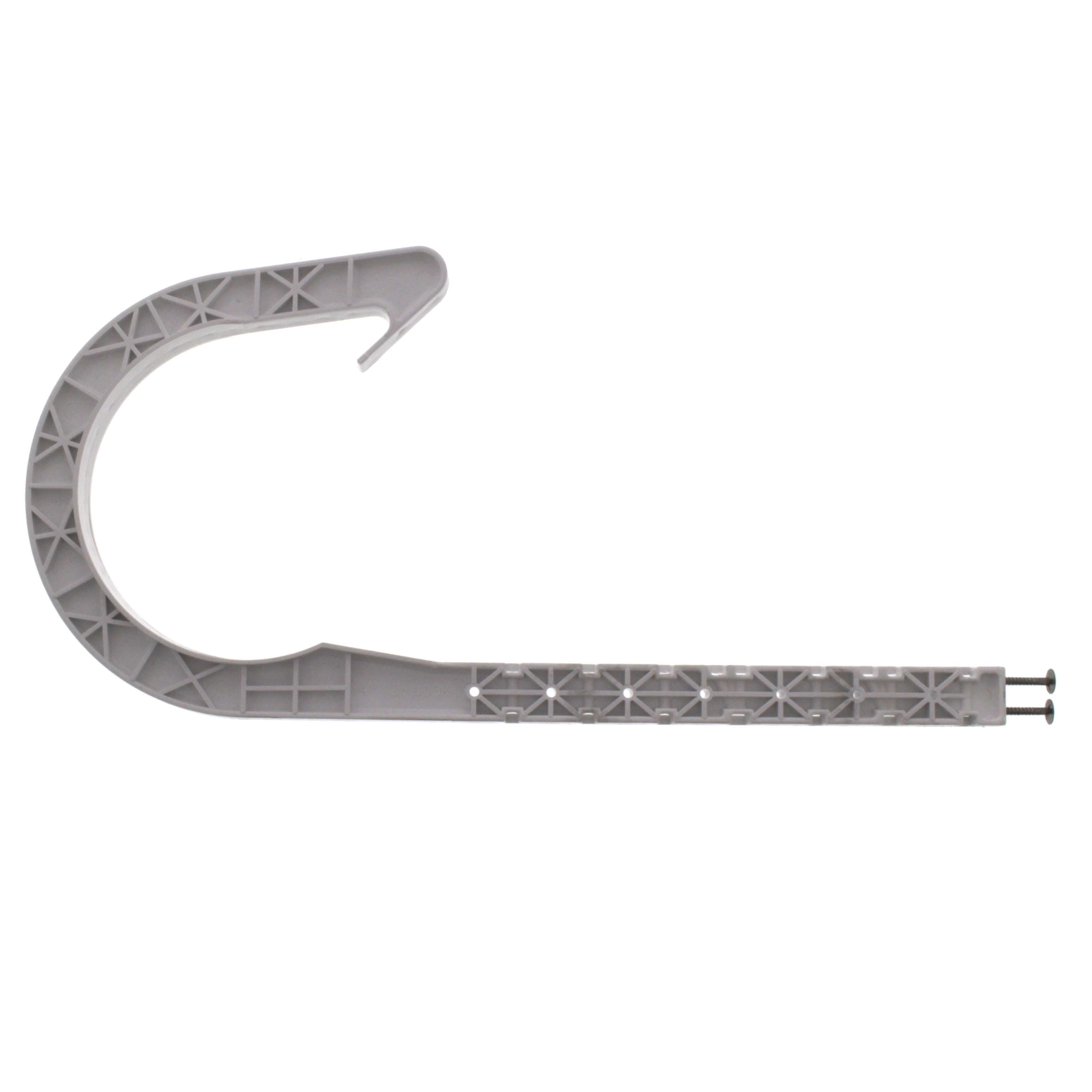 Oatey 33743 DWV J-Hook, 4 x 7 in, 50 lb, High Impact ABS