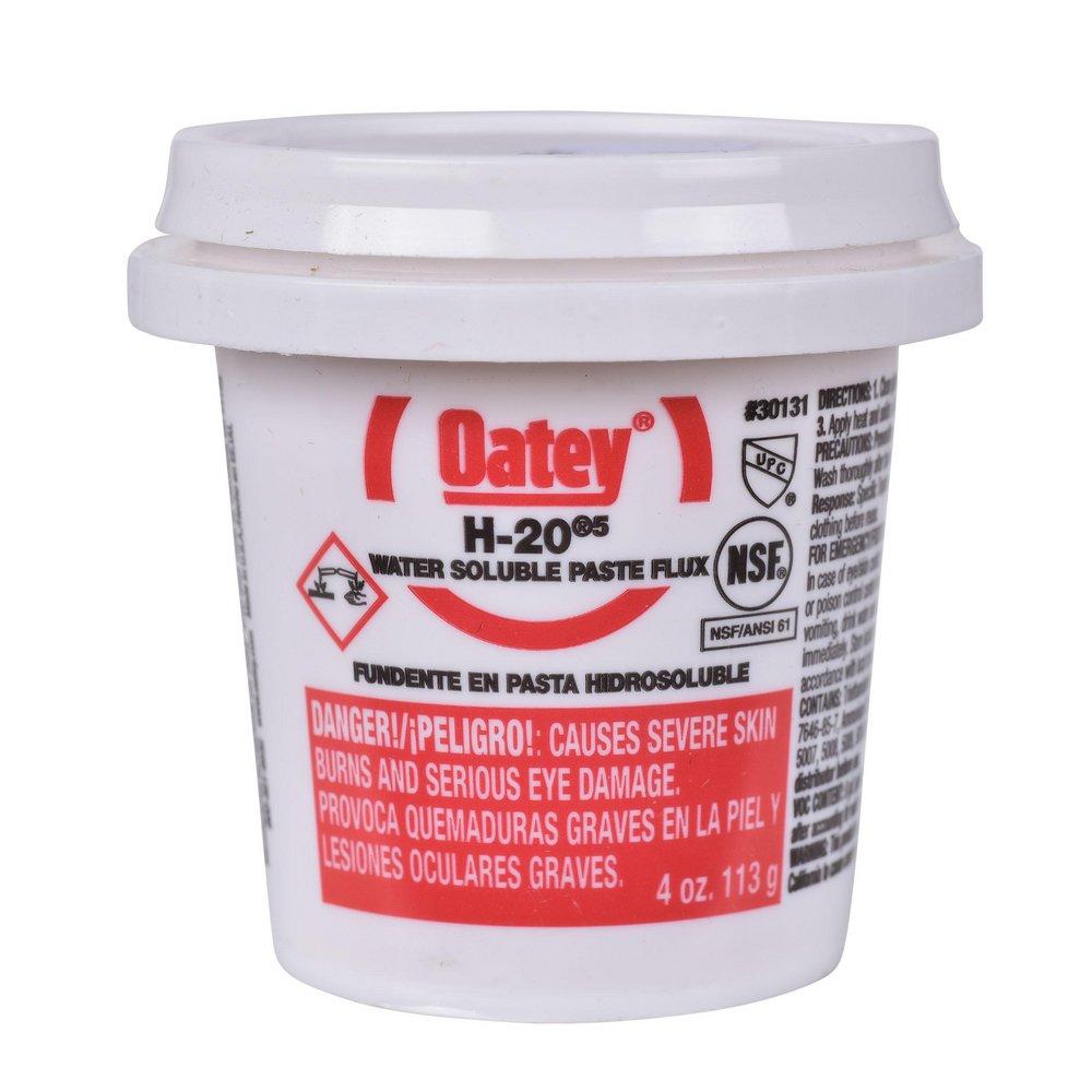 Oatey 30131 H-20 4 oz Water Soluble Paste Flux