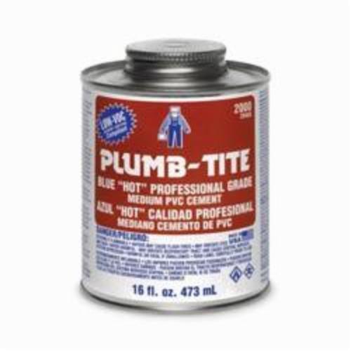 Oatey 2046S Plumb-Tite 16 oz Fast Set Plastic Blue Pipe Cement