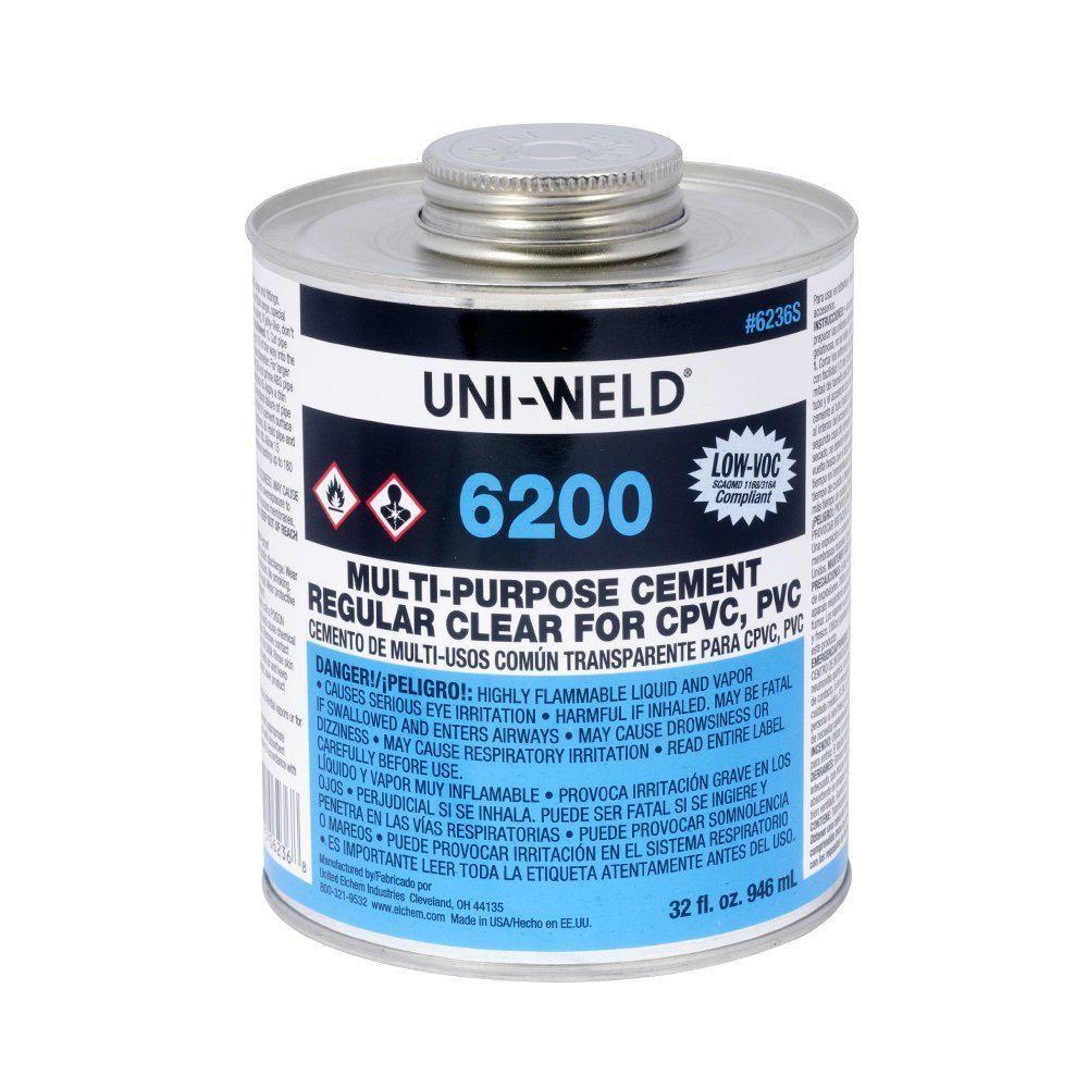 Oatey 6266S Uni-Weld 4 oz All Purpose Cement