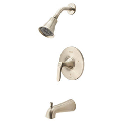 Pfister LG89-8WRK Weller 1 Handle Tub and Shower Trim Kit Brushed Nickel