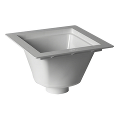 Oatey 42721 Floor Sink 3 PVC 12 in W x 12 in D