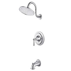 Pfister LG89-8GLC Saxton Tub and Shower Trim, 1.8 gpm Shower, Polished Chrome