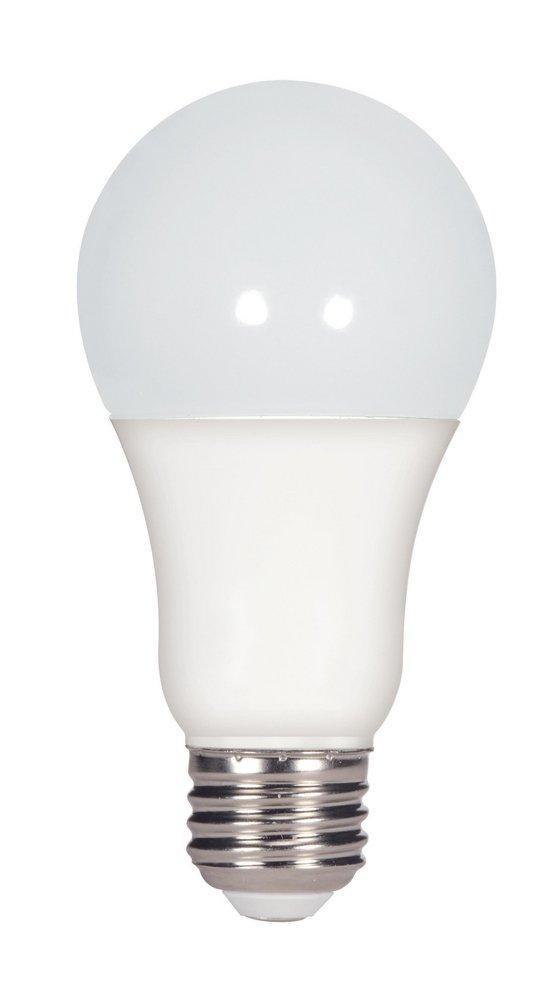 SATCO S29816 15W A19 LED Bulb Medium E-26 Base 3000 Kelvin 220° Dimmable