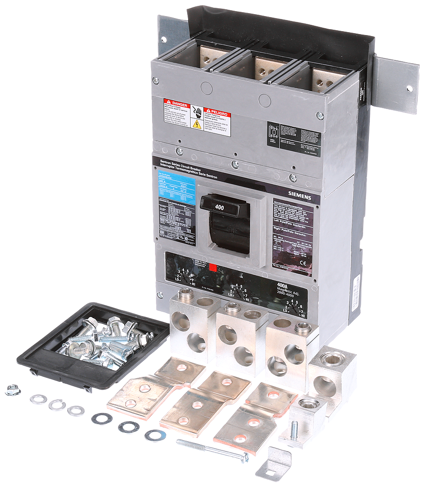 Siemens MBKJD3400A Main Breaker Mounting Kit 600 Volt 400 Amp 65 kA 3-Pole