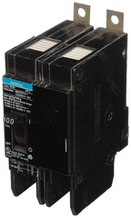 Siemens BQD2100 2-Pole 100 Amp 480 VAC 14 kA Circuit Breaker