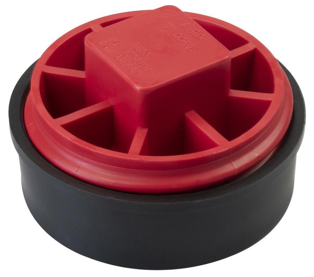 Sioux Chief 882-EB350 T-Cone 3-1/2 in. Raised- Head Cleanout Plug