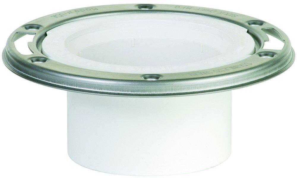 Sioux Chief 887-PM Flush To Floor Closet Flange 3 Hub/4 Inside Replacement MPN