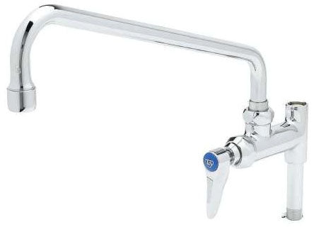 T&S Brass B-0156 Add-On Faucet 9.73 GPM 12 Swivel 3/8 Inch