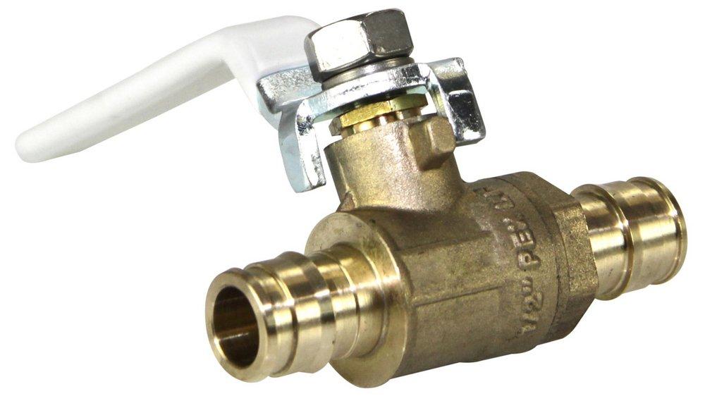 Uponor LFR4815050 ProPEX 1/2 in PEX Brass Full Port Ball Valve