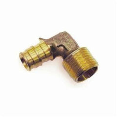 Uponor LF4125050 ProPEX 1/2 in. Brass PEX Expansion x MPT 90 Degree Elbow