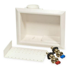 Uponor LF5930500 ProPEX Wallmount Outlet Box With 1/2 Turn Propex Valve In White