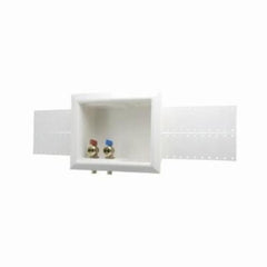 Uponor LF5930500 ProPEX Wallmount Outlet Box With 1/2 Turn Propex Valve In White