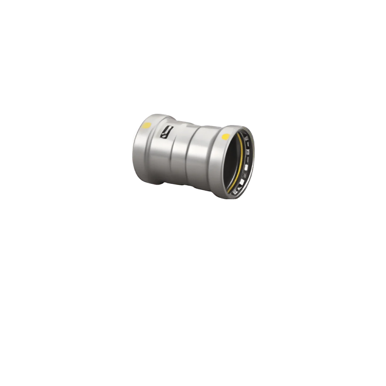 Viega 28780 MegaPressG 4 x 4 in Coupling With Stop