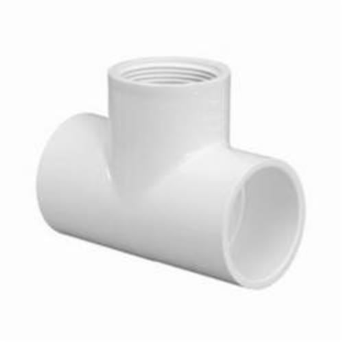 Westlake Pipe & Fittings 402-005 LASCO Pipe Tee 1/2 in Slip x Slip x FNPT SCH 40/STD