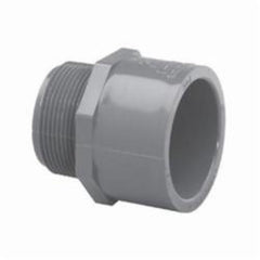 Westlake Pipe & Fittings 836-010 Male Adapter, 1 in, MNPT x Slip, SCH 80/XH, PVC