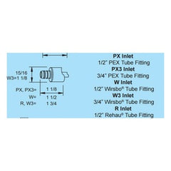 Woodford 30233 Wheel Handle for Use With Model 24/26 Wall Faucet