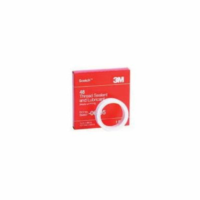 Scotch 054007-06195 Thread Sealant and Lubricant Tape 6.6 m x 1/2 in