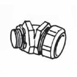 ABB 5343 Thomas & Betts 3/4 Insulated Liquidtight Connector 45 Degrees