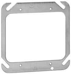 ABB 52-C-00 Steel City 4 Square Two Device Flat Cover