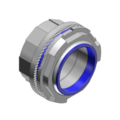 ABB H100-TB 1 Zinc Conduit Hub with Thermoplastic Insulated Throat