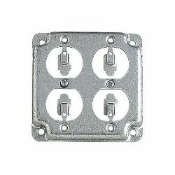 ABB RS-8 Steel City RS Series Surface Cover 4 in L x 4 in W x 1/2 in D